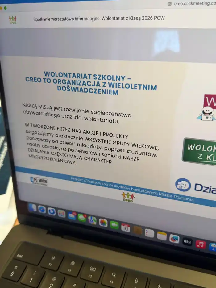 Szkolny wolontariat w WTZ Poznań